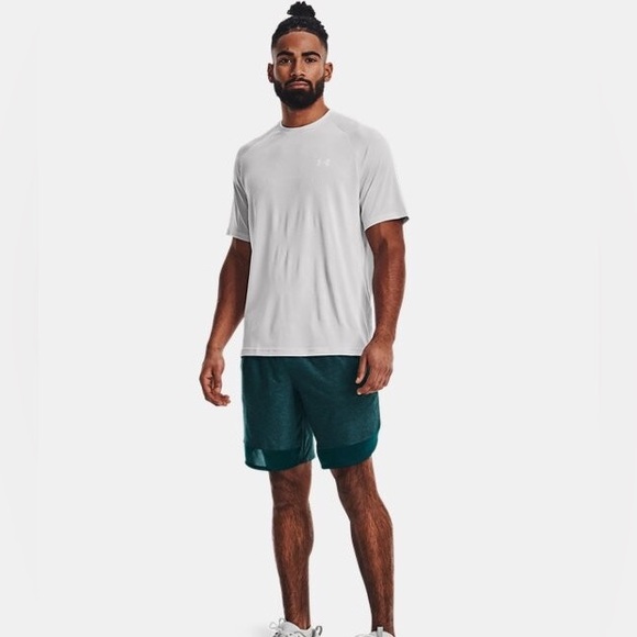 NWT Under Armour Men's UA Velocity Jacquard Short Sleeve - Picture 4 of 7